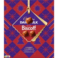 Cadbury Dairy Milk Biscoff Chocolate Advent Calendar 236g [UK]