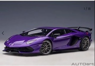 1/18 Autoart 79179 1/18 LAMBORGHINI AVENTADOR SVJ (VIOLA PASIFAE/PEARL PURPLE)