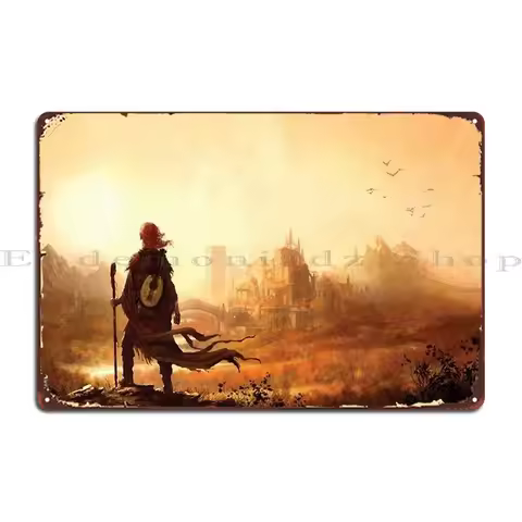 The Eolian Bar Name Of The Wind Black The Sky Is Here Metal Sign Print Living Room Club Designing Wa