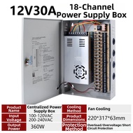 Wz | 9-Channel 12V Power Supply Box With Fuses