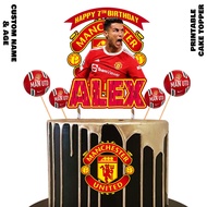 CRISTIANO RONALDO CR7 CAKE TOPPER