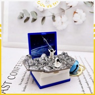 Mini Universe Exploration Model Keychain - Novel 3D Folding Book Gift