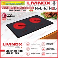 Livinox Slanted Hood 90cm DC Motor Angle Hood High Suction Power 2580m³/h / Livinox Built-in Hob