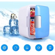 Portable Car fridge mini fridge Small Refrigerator 4L cool hot