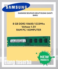 G23 Ram Pc Samsung Ddr3 2Gb 4Gb 8Gb 10600 / 1333 Mhz Ram Komputer Pc