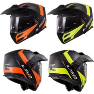 HELMET LS2 FF324 METRO EVO - RAPID MATT BLACK HI VIS YELLOW / RAPID MATT BLACK ORANGE<2 IN 1 ENDURO 