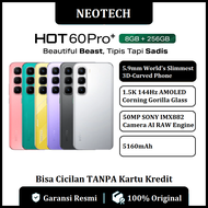 Infinix Hot 60 Pro+ (8GB + 128GB/256GB) Helio G200, 6.78 inch 1.5k AMOLED, 50MP, 5160 mAh, NFC - Bis