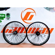 GAINWAY 406 20" Folding Bike Bicycle Wheel set 28 holes SR20406