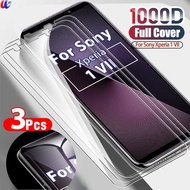 3-1ชิ้นแก้วป้องกันปกป้องหน้าจอสำหรับ Sony Xperia 1VII 5กรัม10VII 2025 Xpeira1VII 1 10โวลต์ฉันฟิล์ม H