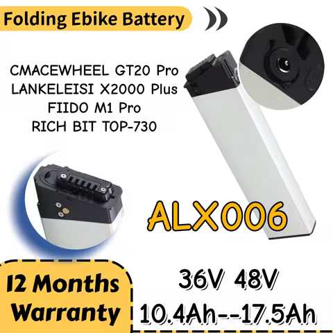 CMACEWHEEL GT20 Pro LANKELEISI X2000 Plus Fiido M1 Pro 36V 48V 10.4Ah 13Ah 15Ah 17.5Ah RICH BIT TOP-