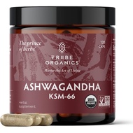 [PRE-ORDER] TRIBE ORGANICS Ashwagandha KSM 66 Supplement Mood Support Increase Energy Strength 600mg | 120 capsules