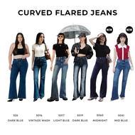 Wara Curved FLARED jeans  - 6 colors