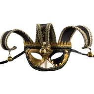 Topeng Penyamaran, Topeng Separuh Muka, Topeng Badut, Topeng Venetian untuk Mardi Gras, Halloween, C