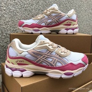 61VM Retro Classic Casual Shoes Asics Gel NYC Unisex Jogging Shoes Cushioning Shock Absorption Sneak