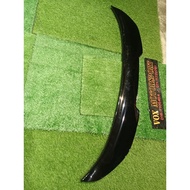 bmw e90 f30 f10 high kick spoiler gloss black abs material psm style brand new set