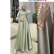 Aurora Gamis | Party Dress | Maxmara Aurora Dress satin Gamis