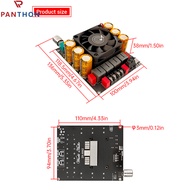 บอร์ดขยายกำลังไฟกระแสตรง18-50V ZK-6002 2.0สเตอริโอพร้อมการปรับความถี่โมดูลสูงและต่ำ600W + 600W TPA32