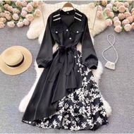 Elvira Floral Dress loona.my