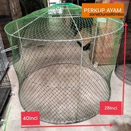 (PERKUP AYAM KAMPUNG)PERKUP selapis AYAM HUTAN/AYAM BAIK/AYAM KAMPUNG REBAN  3.5KAKI PETS CAGE reban