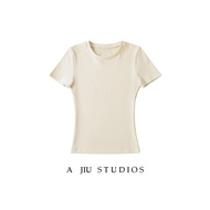 Slim Fit Skims T-Shirt - Cotton Round Neck | Inspired by Kardashians