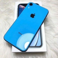 iphone xr 128gb blue second