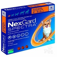 Nexgard SPECTRA size XS (2-3,5kg) - Dog Flea and Worm Medicine - PSI (BOGOR)