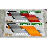 Howo TMT euro 4 euro 5 Truck Sticker. Howo TMT Euro4 Euro5 Truck Sticker