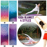 authentic Non Slip Mandola Yoga Towel Portable Travel Yoga Mat Towel Mat Cover Pilates Fitness Yoga