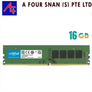 Crucial RAM 16GB DDR4 3200MHz Desktop Memory
