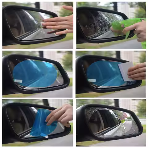 Car Mirror Window Clear Film for Volvo S40 S60 S80 XC60 XC90 v70 S80L V6 v40 v50 850 c30 v60 s70 940