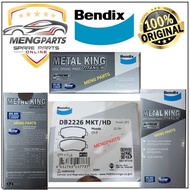 ORIGINAL BENDIX MAZDA CX5 2.0 & 2.5 FRONT DISC BRAKE PAD DB2226MKT/HD