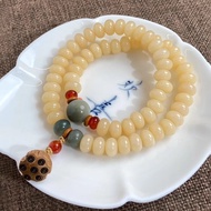Gelang Abakus Tangan Kuning Bodhi yang Halus, Manik-Manik Indah, Manik-Manik Buddha Terlaris, Manik-