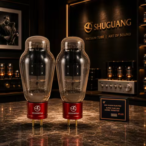 Shuguang WE300B Plus Matched Audio Triode Genuine Factory Direct Tube Hifi Amp Upgrade Vintage Amp R