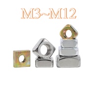 [Nut] 316 Stainless Steel Square Nut Square Nut Square Nut Square Nut M3~M12