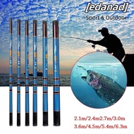 EDANAD Telescopic Fishing Rod Lake Ultralight Travel Carp Feeder