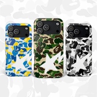 Ins Trendy Camouflage Unique Phone Case Suitable for iPhone17promax/15/16/13/12/17Air/11/14 Double-L