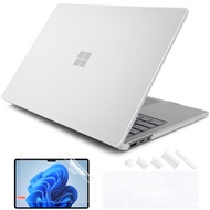 Matte Case for Microsoft Surface 12.4/13.5/15 inch Laptop 5/4/3 with Metal/Alcantara Palm Rest go1/2 model 1951/1868/1769/1867/1958/1950/1872/1873/1953/1979/1943/2013 Crystal case