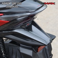 ฝาครอบบังโคลนท้าย Forza 350 ปี 2020-22 Forza 300 JMAX ตรงรุ่น ลายฟิล์มคาร์บอน 6D
