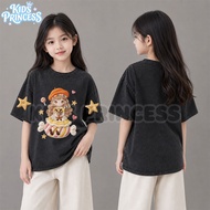 COD 2026 New Products Loose Fit Round Neck Children's shirt kids Distressed t-shirt Cotton Boys Clot