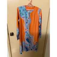 Baju Kurung Moden Batik Preloved