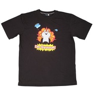 Usagyuuun 棉質 T 恤 海軍藍色 (胸前有口袋)