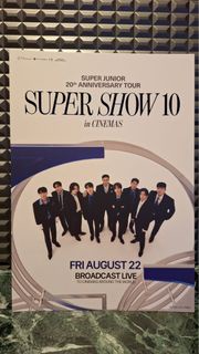 Super Junior Super Show 10 演唱會香港電影海報