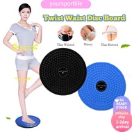 [sg seller]Fitness Waist workout Twisting Disc Balance Board body Sports Magnetic Massage Plate Wobb