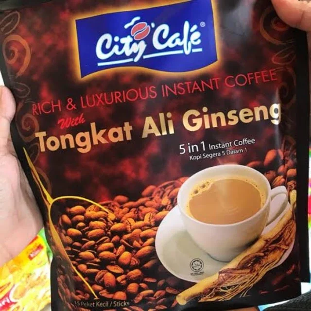 CityCafe Tongkat Ali Ginseng 5in1 Coffee 15 Stick