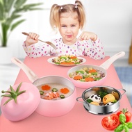 Corelle Pan Milk pot baby supplement pot non-toxic frying pan saucepan net red explosion models supe