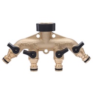 Garden Hose Connector Household Garden Washing Machine Faucet All-Copper Valve Quick-Connect Valve C