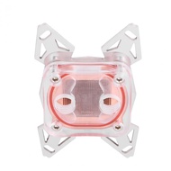 Computer CPU Cooler Water Cooling Block Copper Base POM Cover for LGA 1155 2011 AMD AM4 Fans Cooling