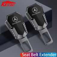 Zinc Alloy Car Seat Belt Extension Buckle Seat Belt Extension Clip Silencer For Mercedes Benz A B C E S Class AMG W210 W203 W124 W204 W211 W123 W205 W212 W203 C200 GLC Accessories