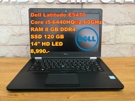 Notebook โน๊ตบุ๊คมือสอง Dell i5/RAM 8GB/SSD 120GB/จอ 14/มีกล้อง/(สั่งเกมส์ได้)/แถมฟรี extreme karaoke 2024