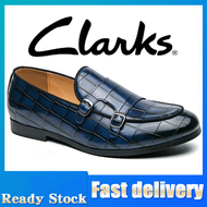 Clarks_รองเท้าสําหรับผู้ชาย ขนาดใหญ่ 48 คู่ของ loafers แผงรองเท้าหนังลําลองผู้ชาย